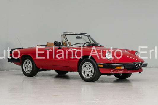 1987 Alfa Romeo Spider Veloce